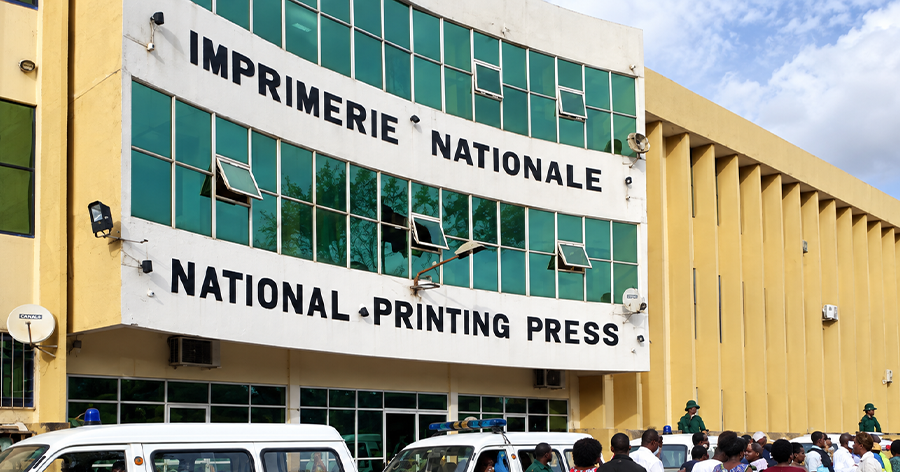 Imprimerie nationale le marché de 230 millions de FCFA annulé